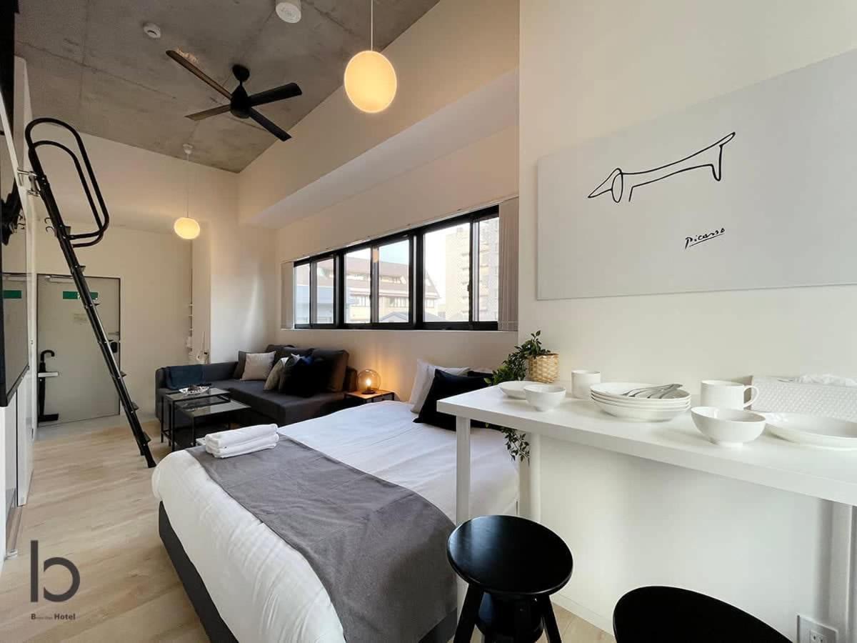 Bhotel Nekoyard - Contemporary Loft Studio Near Peace Park ฮิโรชิม่า ภายนอก รูปภาพ